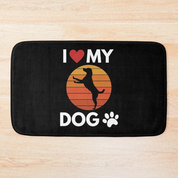Item preview, I Love My Dog designed and sold by AImonk.