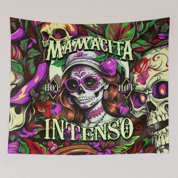 Item preview, Mamacita Intenso: Hot Mom Habanero Kisses and Fiery Embraces The Heat ! [Full - Neon] designed and sold by SuriyaArts.