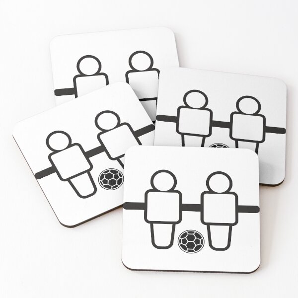 Item preview, TABLE FOOTBALL LOGO IN BLACK AND WHITE designed and sold by infinitearte.