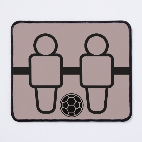 Item preview, TABLE FOOTBALL LOGO IN BLACK AND WHITE designed and sold by infinitearte.