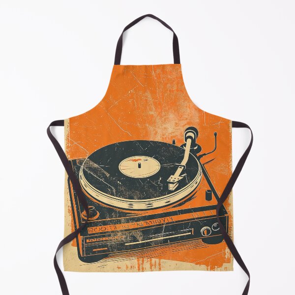 Item preview, Color Splashed Turntable Makes Joyful Noise designed and sold by Retro Type.