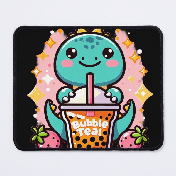 Item preview, Bubble Tea, Cute Dino designed and sold by quinnteestore.