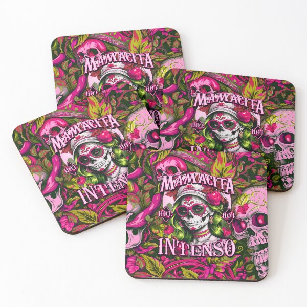 Item preview, Mamacita Intenso: Hot Mom Habanero Kisses and Fiery Embraces The Heat ! [Full - Pink] designed and sold by SuriyaArts.
