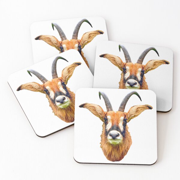 Item preview, Head  of a magnificent Roan buck antelope designed and sold by Dalyndigital Photography.