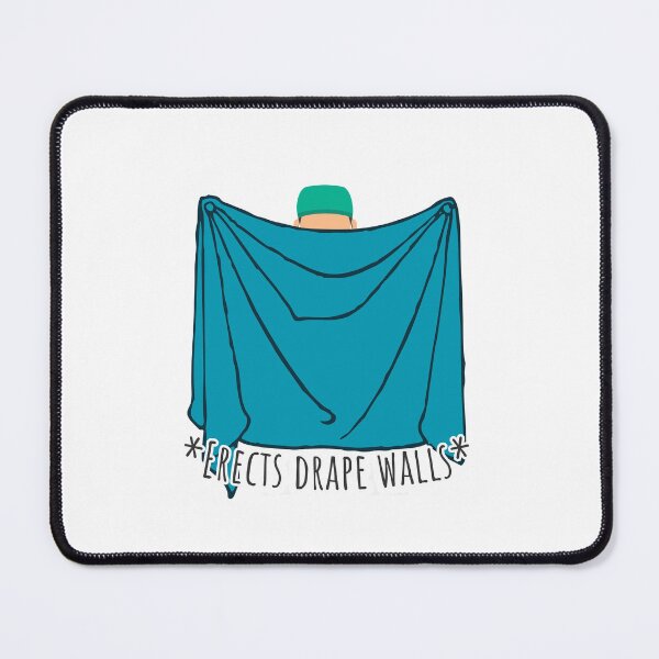 Item preview, Anesthesia Erects Drape Walls Funny Anaesthesia Design designed and sold by The Remi Reserve.