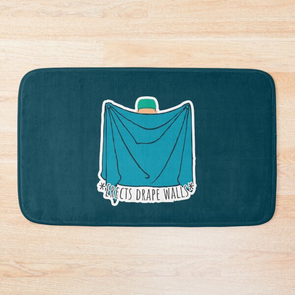 Item preview, Anesthesia Erects Drape Walls Funny Anaesthesia Design  designed and sold by The Remi Reserve.