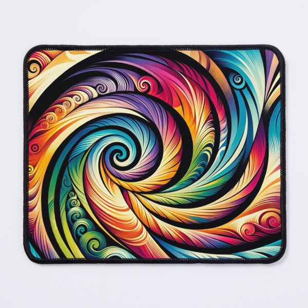Item preview, Spectrum Swirl designed and sold by MoanaGallery.