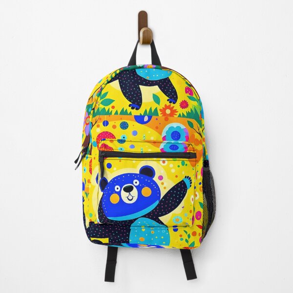 Item preview, Playful bear dancing in forest designed and sold by Trendsecne.
