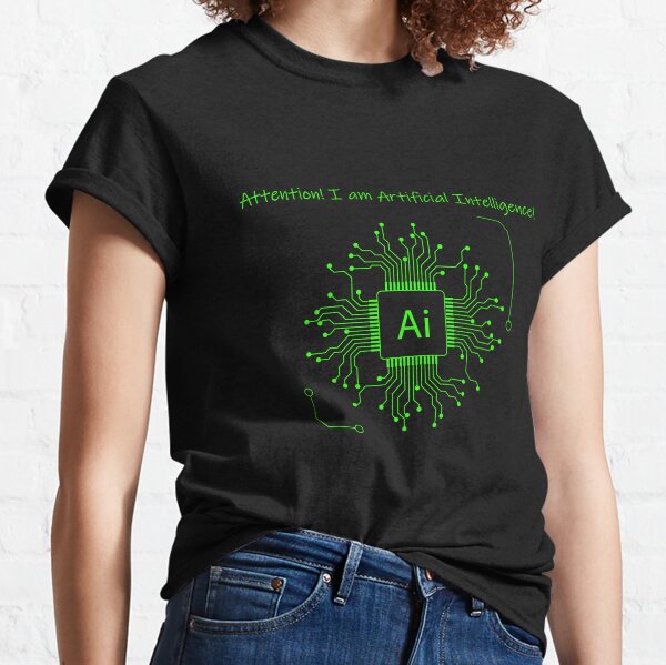 Item preview, Artificial Intelligence designed and sold by CatCoconut-Art.