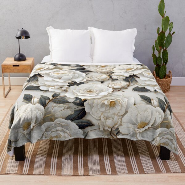 Item preview, White Rose Modern style designed and sold by MuteluArtwork.