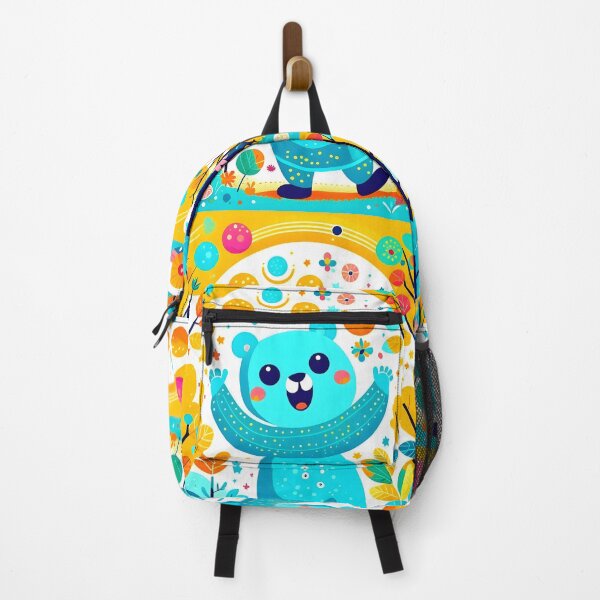 Item preview, Bear dancing in forest pop art style designed and sold by Trendsecne.