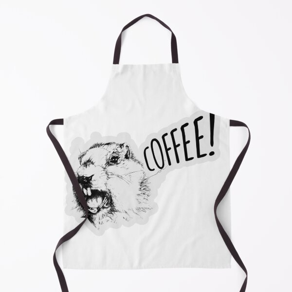 Item preview, Beaver shouting coffee designed and sold by LinkyLankStank.