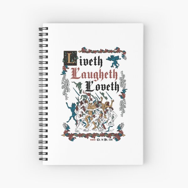 Item preview, Live Laugh Love Medieval Style - funny retro vintage English history designed and sold by Nemons.