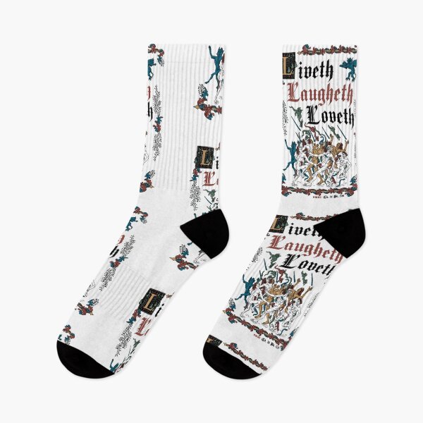 Item preview, Live Laugh Love Medieval Style - funny retro vintage English history designed and sold by Nemons.