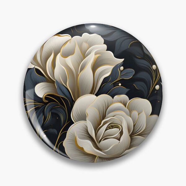 Item preview, White Rose Modern style designed and sold by MuteluArtwork.