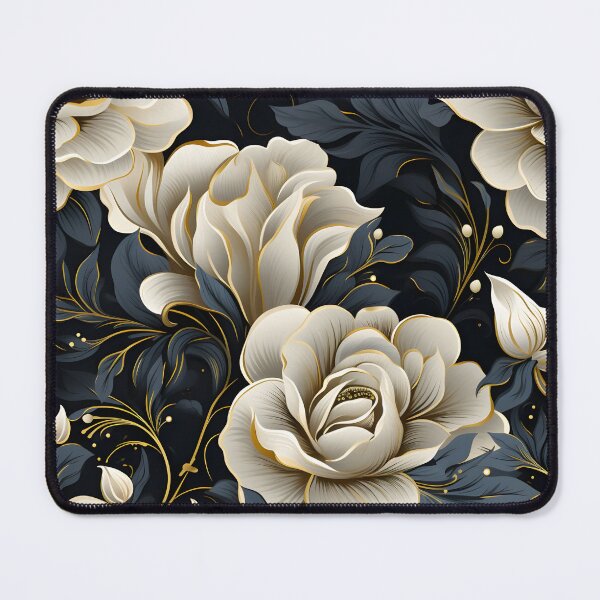 Item preview, White Rose Modern style designed and sold by MuteluArtwork.