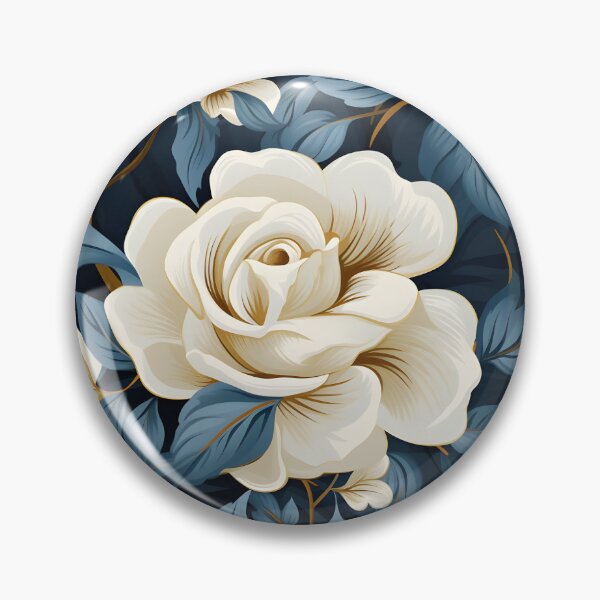 Item preview, White Rose Modern style  designed and sold by MuteluArtwork.