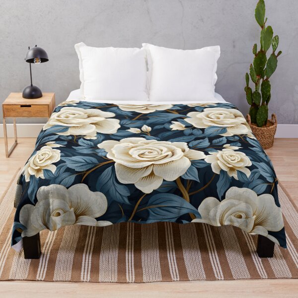 Item preview, White Rose Modern style designed and sold by MuteluArtwork.