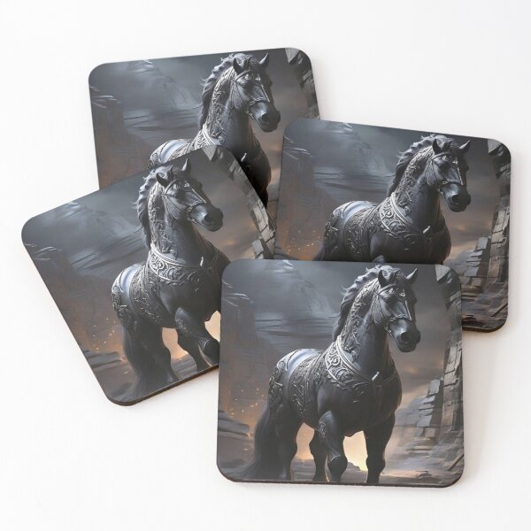 Item preview, Diseño de caballo en negro. designed and sold by Promarkets.