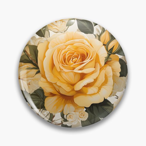 Item preview, Yellow Rose Modern style designed and sold by MuteluArtwork.