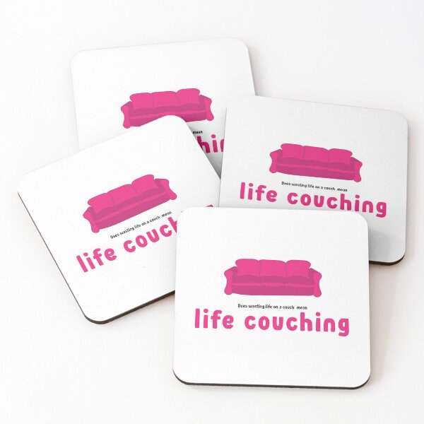 Item preview, Does Wasting Life On A Couch Mean Life Couching? designed and sold by MilabArt.