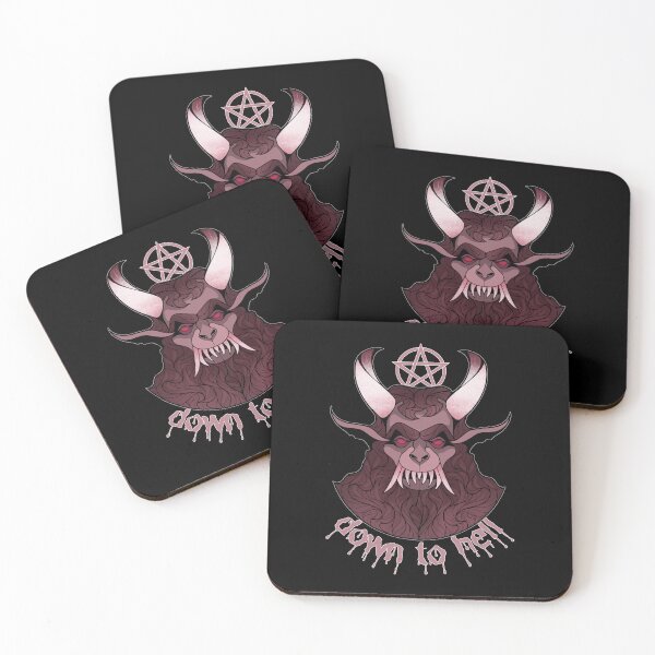 Item preview, Come Down To Hell | Christmas Krampus Demon  designed and sold by ObsidianDaz.