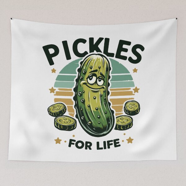 Item preview, Sarcastic Pickles For Life Retro designed and sold by CosyTeal.