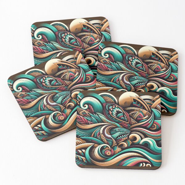 Item preview, Ancestral Wave designed and sold by MoanaGallery.