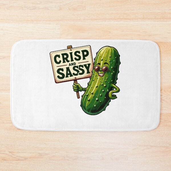 Item preview, Sweet Pickle Crisp And Sassy Retro designed and sold by CosyTeal.