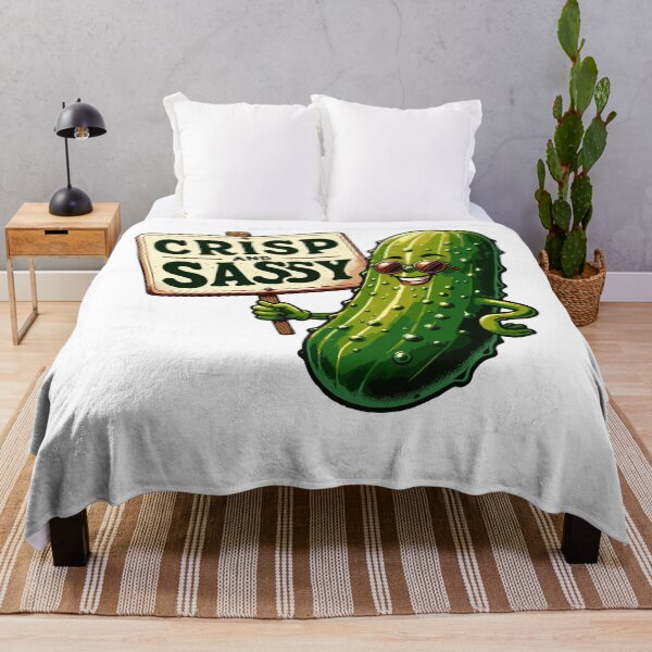 Item preview, Sweet Pickle Crisp And Sassy Retro designed and sold by CosyTeal.