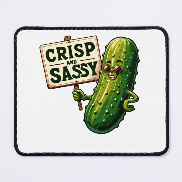Item preview, Sweet Pickle Crisp And Sassy Retro designed and sold by CosyTeal.
