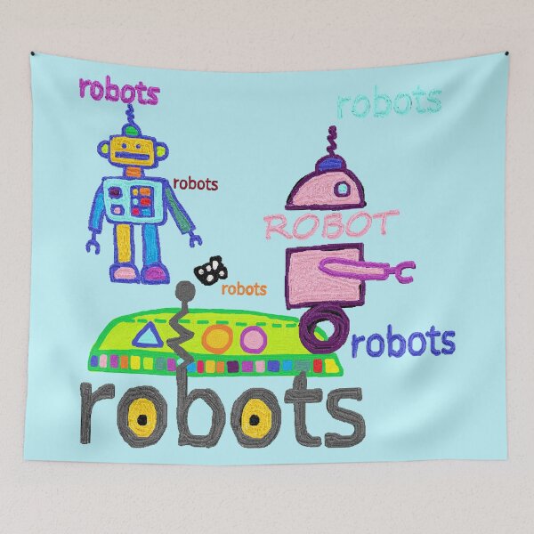 Item preview, old robot toy,nostalgia,vintage old toy, OIL PAINTING designed and sold by zzzozzo.