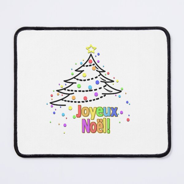 Item preview, joyeux noël coloré designed and sold by ZiphGames.