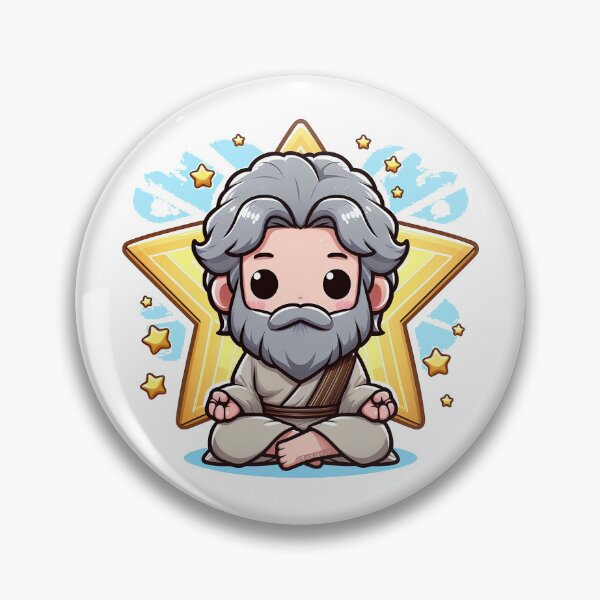 Item preview, Moses Meditating Cartoon - Book of Genisis designed and sold by PickledjoArt.
