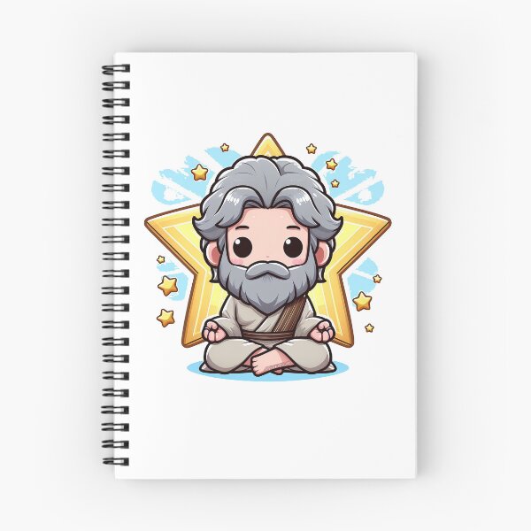 Item preview, Moses Meditating Cartoon - Book of Genisis designed and sold by PickledjoArt.