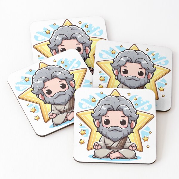 Item preview, Moses Meditating Cartoon - Book of Genisis designed and sold by PickledjoArt.