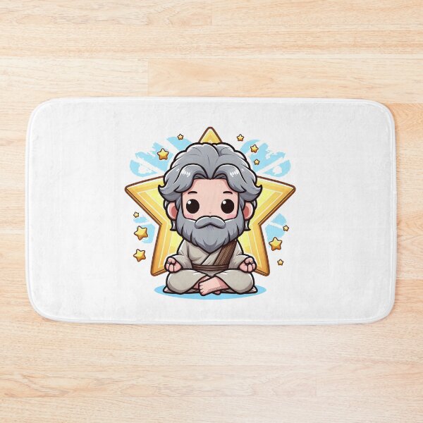 Item preview, Moses Meditating Cartoon - Book of Genisis designed and sold by PickledjoArt.