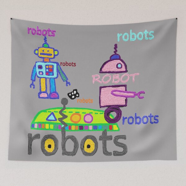 Item preview, old robot toy,nostalgia,vintage old toy, OIL PAINTING designed and sold by zzzozzo.