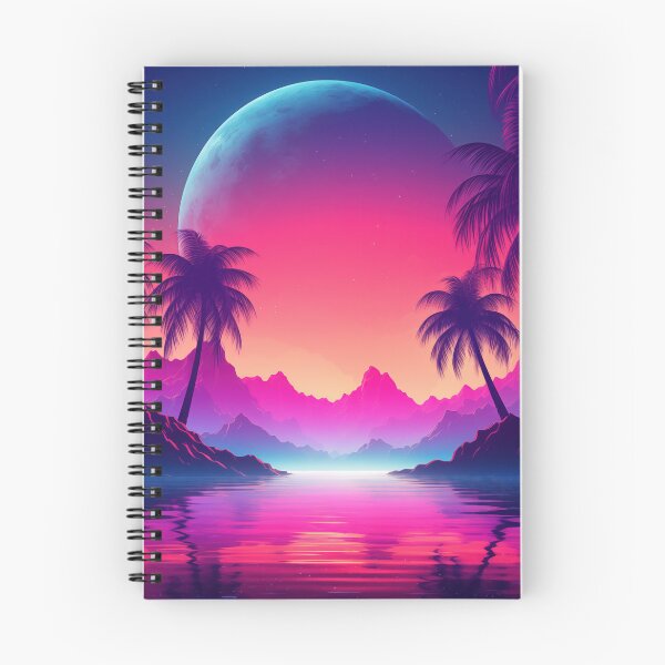 Item preview, Neon Palms Paradise: Retro Rhythms Revealed designed and sold by Mullet Monkey.