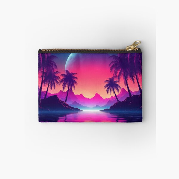 Item preview, Neon Palms Paradise: Retro Rhythms Revealed designed and sold by Mullet Monkey.