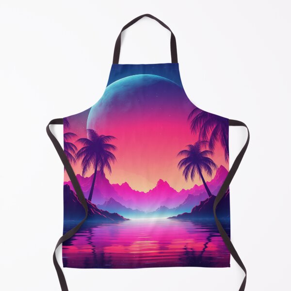 Item preview, Neon Palms Paradise: Retro Rhythms Revealed designed and sold by Mullet Monkey.