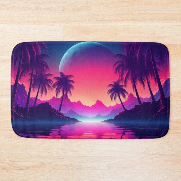 Item preview, Neon Palms Paradise: Retro Rhythms Revealed designed and sold by Mullet Monkey.