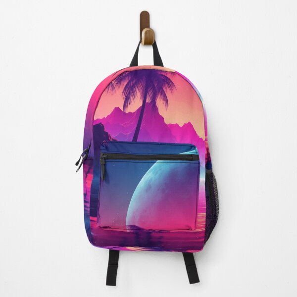 Item preview, Neon Palms Paradise: Retro Rhythms Revealed designed and sold by Mullet Monkey.
