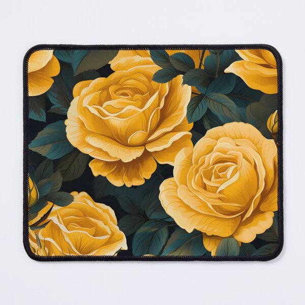 Item preview, Yellow Rose Modern style designed and sold by MuteluArtwork.