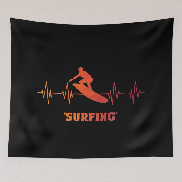Artikelvorschau, Surfen Heartbeat - Heartbeat Surf entworfen und verkauft von YerrouDesing.