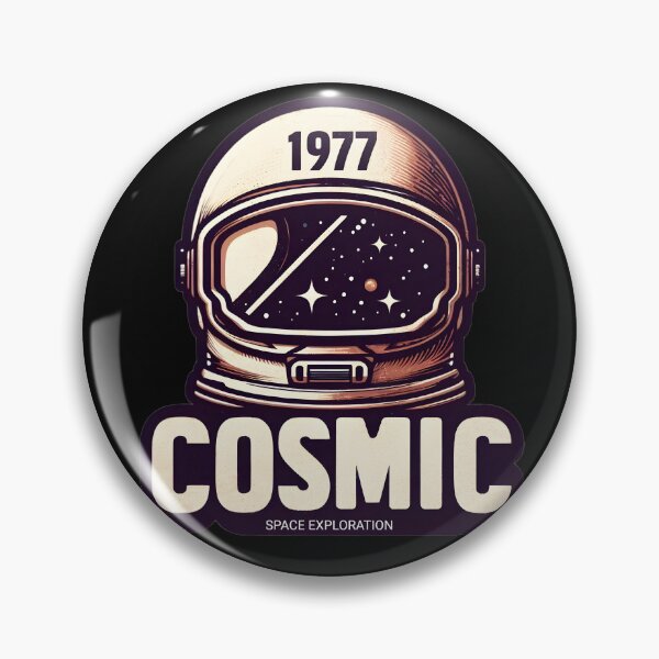 Item preview, Space '77: Cosmic Helmet designed and sold by AI-Only Creations.