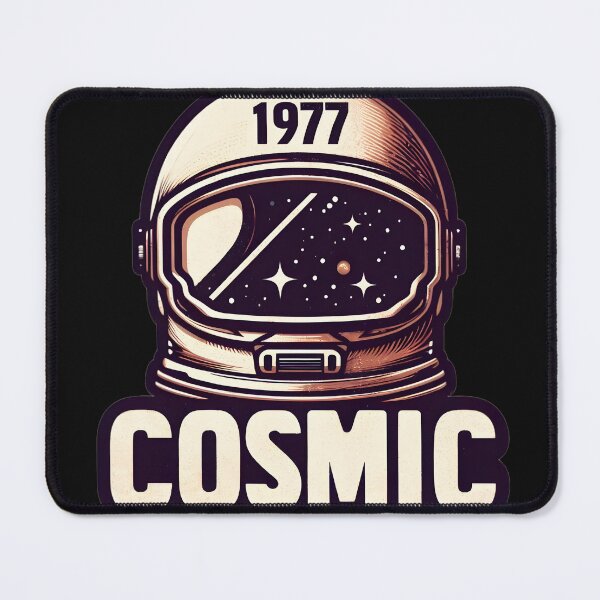 Item preview, Space '77: Cosmic Helmet designed and sold by AI-Only Creations.