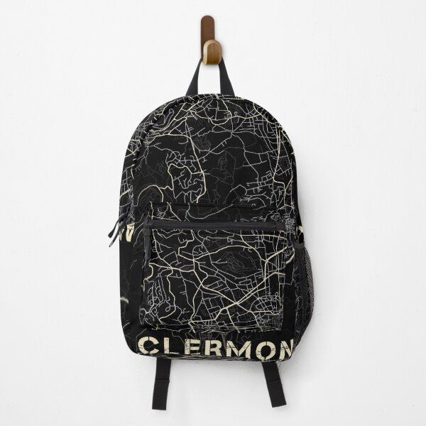 Item preview, Map of Clermont-Ferrand Black and white designed and sold by Jerhus.