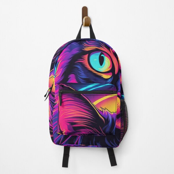 Item preview, Jazz the cat purple neon designed and sold by EclecticDen.