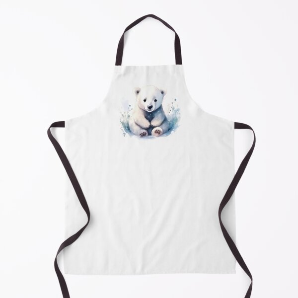 Item preview, Polar bear watercolor designed and sold by Motivburg.